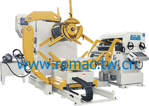三合一料架伺服料架整平送料機 MAC2